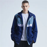 Hip style vintage parka quilted high