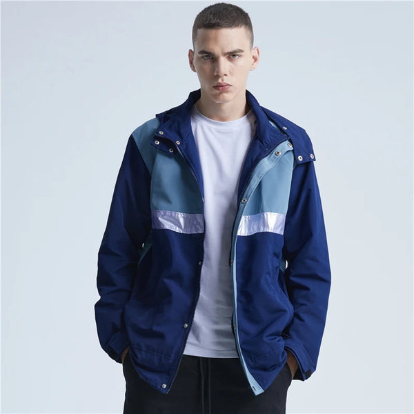 Hip style vintage parka quilted high