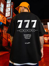 Skatercore Tribal flames – Summer Luck 7 Printed T Shirts For Men Y2K Streetwear