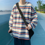 Trapwear Tribal flame – 2023 Spring New Fashion Striped Long Sleeved Comfortable Cas