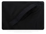 Black Techwear Zip Jacket with Stand Collar – Urban Street Fit