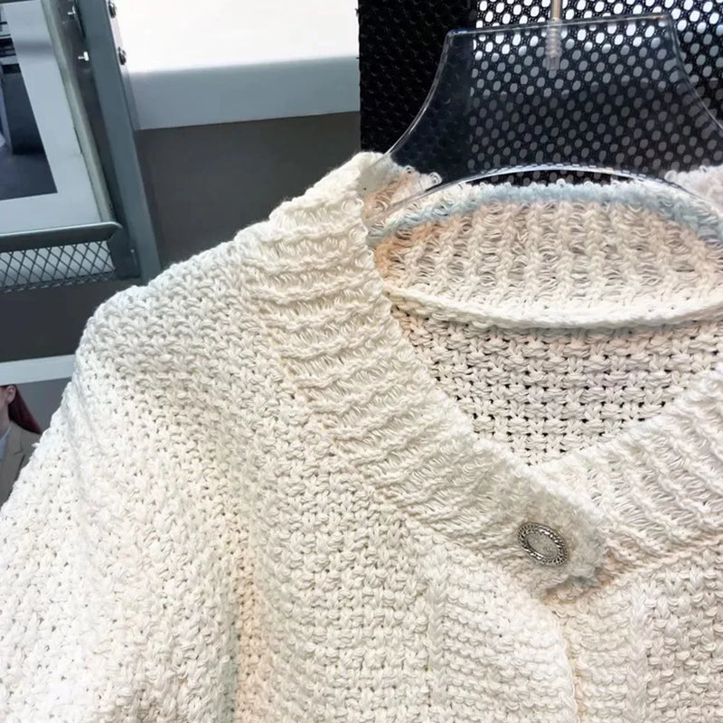 Mens Casual Soft Knitwear Genderless Fashion Personalized Versatile Comfortable Knitted Tops Unisex 2024 Spring Autumn New