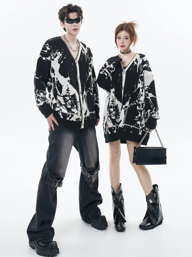bold flame design top, high-street layer, cozy fashion fit, stylish street outfit, modern aesthetic appeal