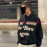 Autumn Winter New 2024 Vintage American Long Sleeved Hoodie Mens Heavy