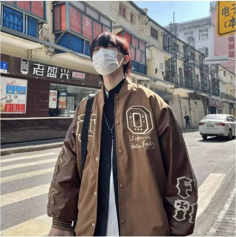 minimalist streetwear jacket, bold fashion piece, aesthetic