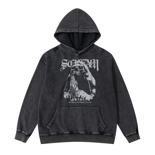 trapwear graphic tee featuring rainbowtouches hooded unisex sweatshirts men hip hop stylish vintage clothes graphic printing essentials comfortable fashionable