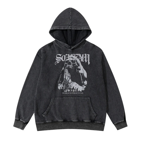 trapwear graphic tee featuring rainbowtouches hooded unisex sweatshirts men hip hop stylish vintage clothes graphic printing essentials comfortable fashionable