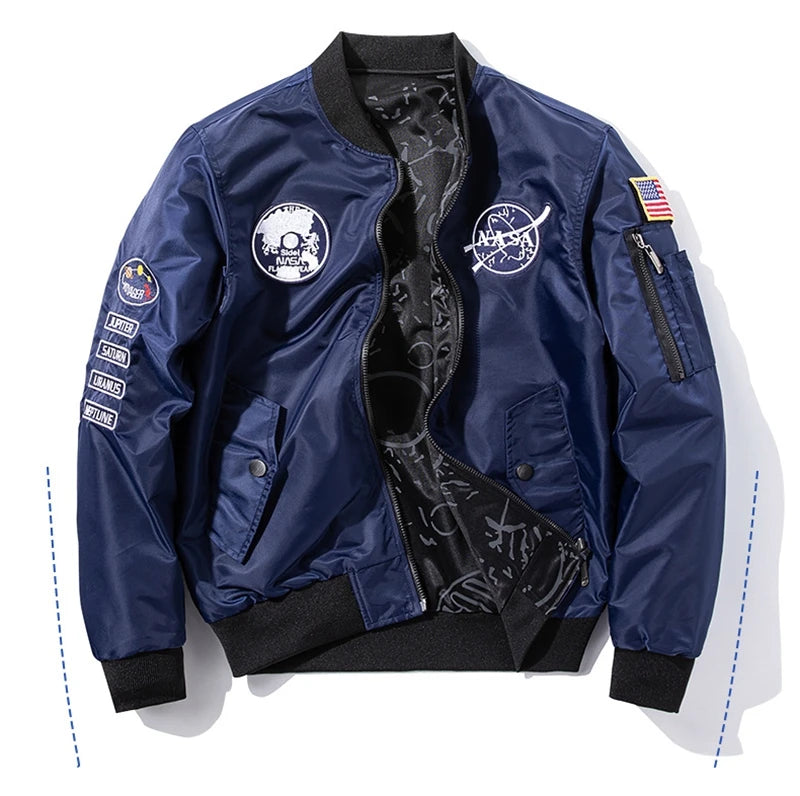 menswear fashion piece featuring rainbowtouches mens jacket fashion street wear flying jacket mens sports jacket coat autumn and winter loose printing jacket design – premium quality jacket for men