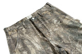 streetwear trees print camouflage baggy jeans for men and women patchwork washed casual denim trouses oversized loose cargos unique cargo style 985