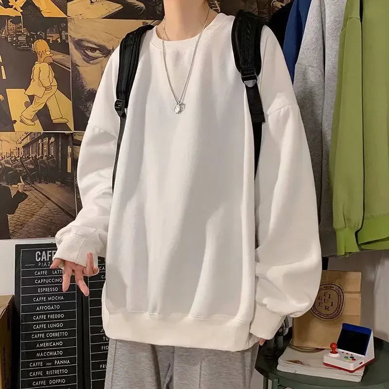 Green Letter Print Hooded Sweatshirt For Men In Autumn Hong Kong Fashi