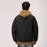 leather varsity coat, fall fit essential - must-have street style essential for fashion lovers