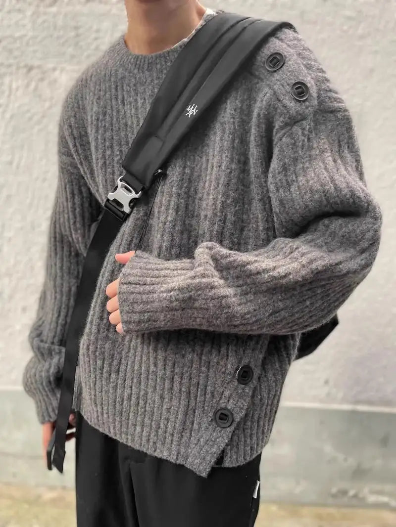 retro street knitwear, high-street look, trendy streetwear apparel for men and women