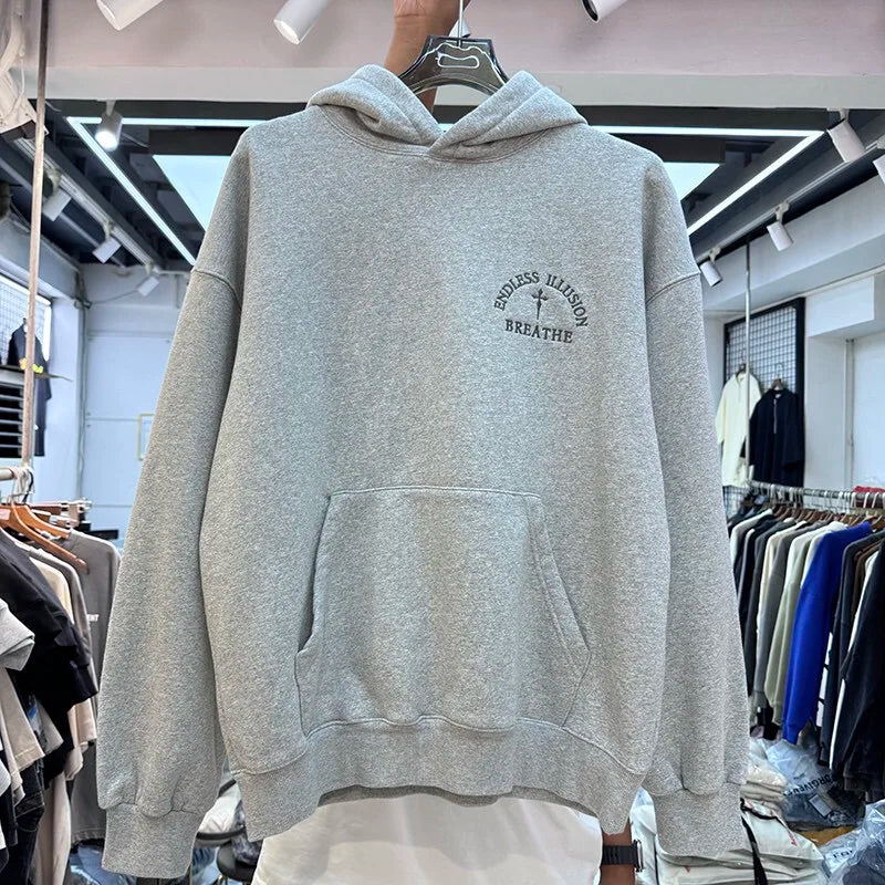 Neon graffiti Y2K hoodie with vaporwave color scheme