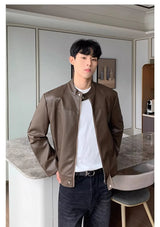 checkered varsity coat, layered streetwear look, trendy