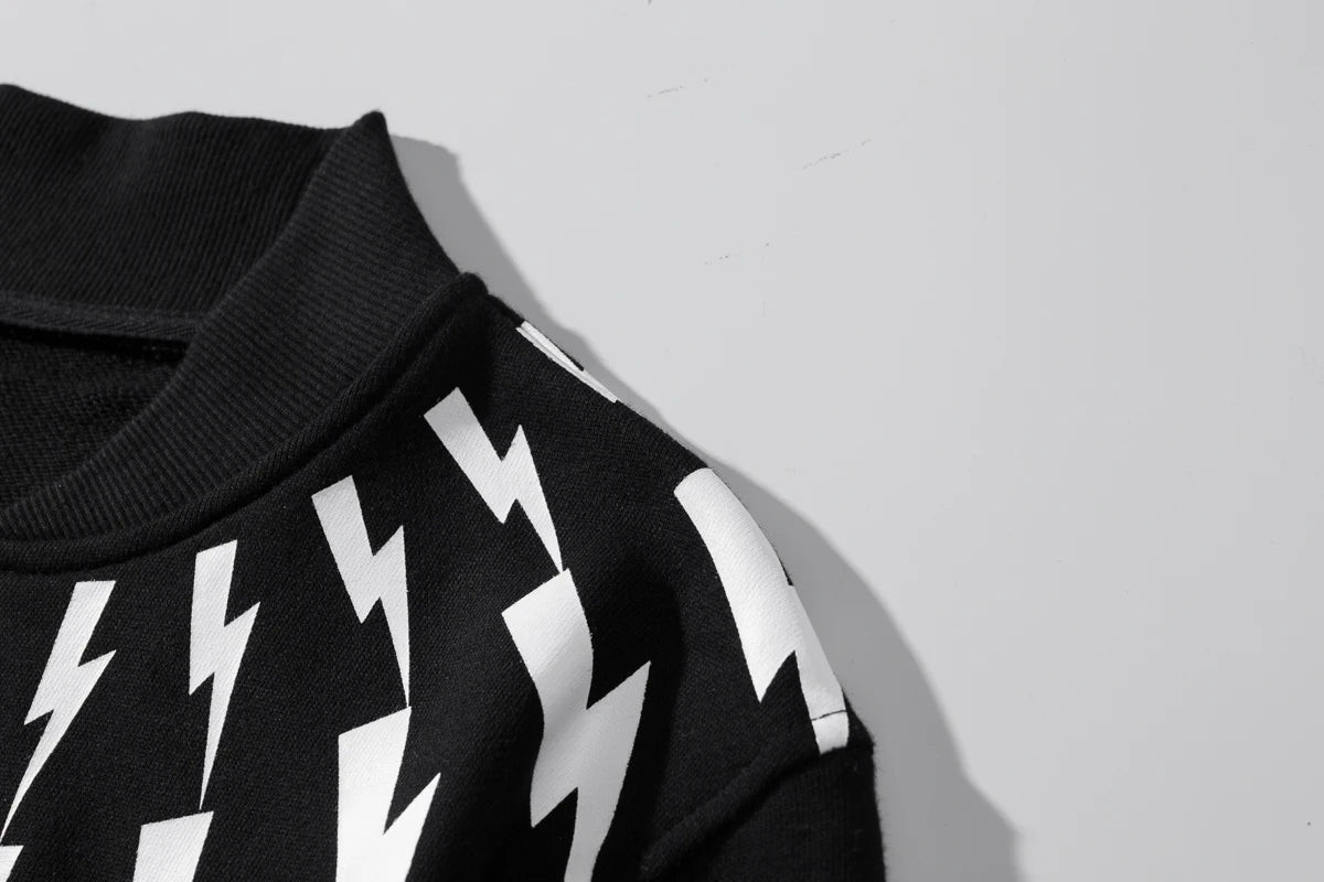 Bomber parka minimalist zip-up windbreaker hooded