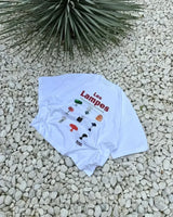 Urban Heat Tee – Graffiti Drip Flame and Retro Crown Print