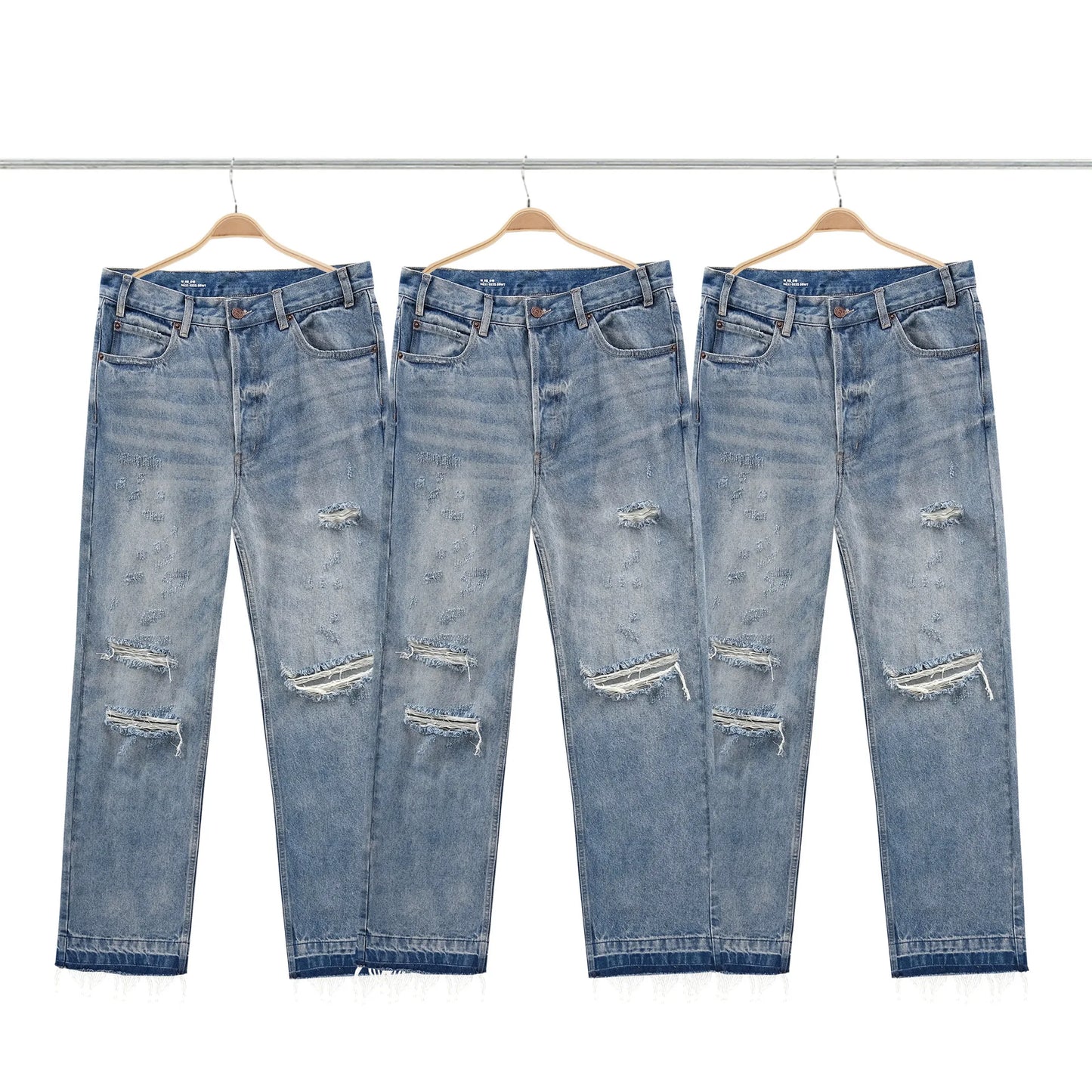 2023 brand new classic n833 033s 08wt ripped holes jeans cotton denim pants comfort casual jeans size cargo 28 34 614 unique cargo style 1447