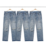 2023 brand new classic n833 033s 08wt ripped holes jeans cotton denim pants comfort casual jeans size cargo 28 34 614 unique cargo style 1447