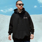 Autumn Haughty Angel Graphic Fleece Hoodies For Men Oversized Retro