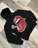 grunge oversized knit streetwear piece for layered look and winter street fits, ideal for men’s fashion and seasonal streetwe