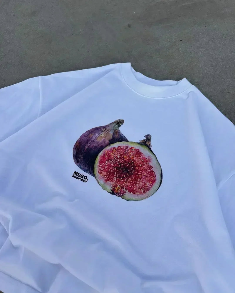 Vaporwave Static Tee – Emoji Field Graphic with Glitch Font