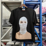 Glitchcore Fashion – High Quality Ih Nom Uh Nit T Shirt Masked Men Letter Printin – Urban Streetwear for Men & Women