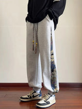 hip hop fashion anime printed sweatpants for men autumn casual corduroy baggy joggers pantalones hombre y2k streetwear trousers unique joggers style 200