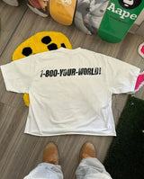 Anime Aesthetic Shirt – Harajuku Streetwear Y2K Tops Goth Level Black Graphic T Shir – Edgy Streetwear for All Genders