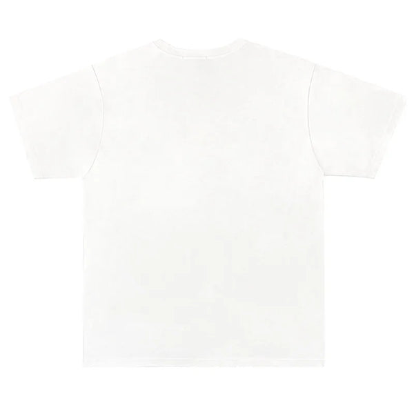 Vaporwave Crying angel – Men Retro High Street Short Sleeved Angry Boy Printed T Shir