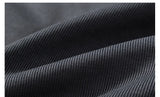 Men Handsome Splice Embroidery Fashion Loose Casual Pullover Sweatshir
