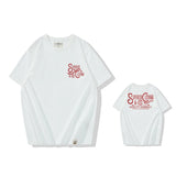 Gothic Crying angel – Vintage Amekaji Letter Printed T Shirt Men 2022 Spring Summe