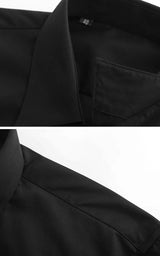New 2021 luxury Men Classic Hot diamond Leopard Fashion Cotton Casual Shirts Shirt high quality Pocket Short sleeves S 2XL #A35