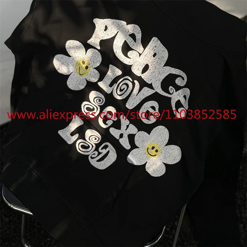 2024 New Autumn Winter Vintage Long Sleeved Hoodie American Heavyweigh