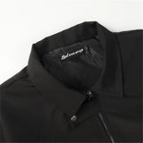 Urban windbreaker quilted parka zip-up streetwear
