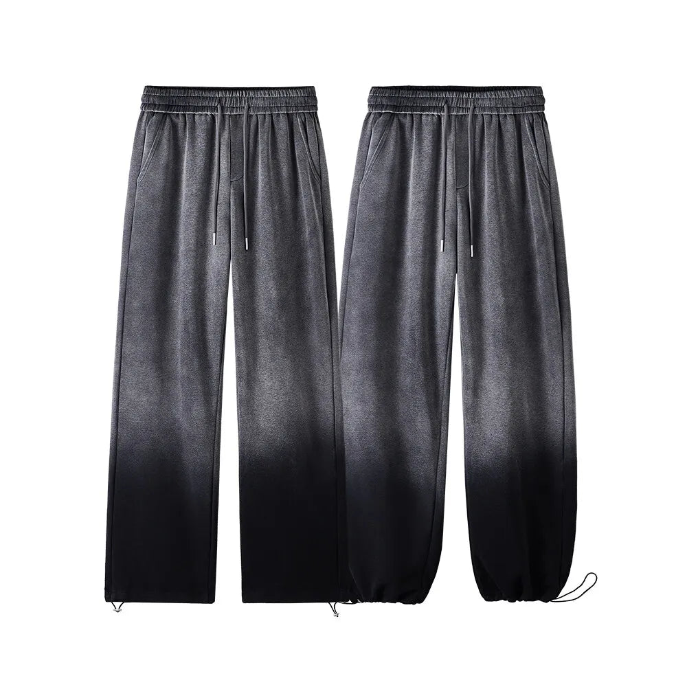 gradient sport pant men women loose casual streetwear fashion hip hop track jogger sweatpants couple plus size trousers relaxed fit joggers