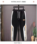 mens joggers casual pants korean sweatpants workout running gym fitness khaki sports trousers men clothing digital printing unique joggers style 4150