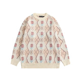 oversized flame jumper with bold print, ideal for photo-ready Y2K streetwear layering, street fashion menswear trend for seas