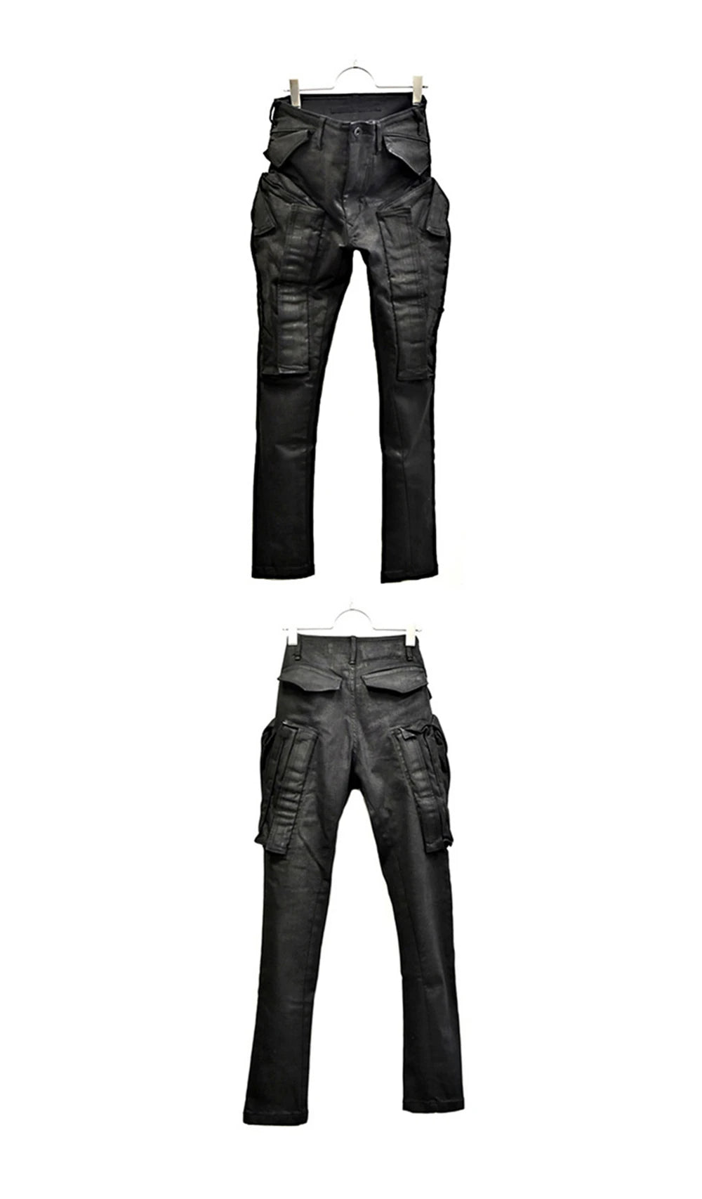 2022 multi pockets cargo pants hip hop tactical function pants casual joggers trousers streetwear unique joggers style 4530