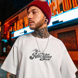 Harajuku Tribal flames – Mens Oversized Hip Hop Tshirt Funny Creative Printing Y2K St