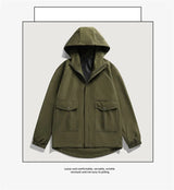 Leather Panel Streetwear Jacket Daily Fit Staple
