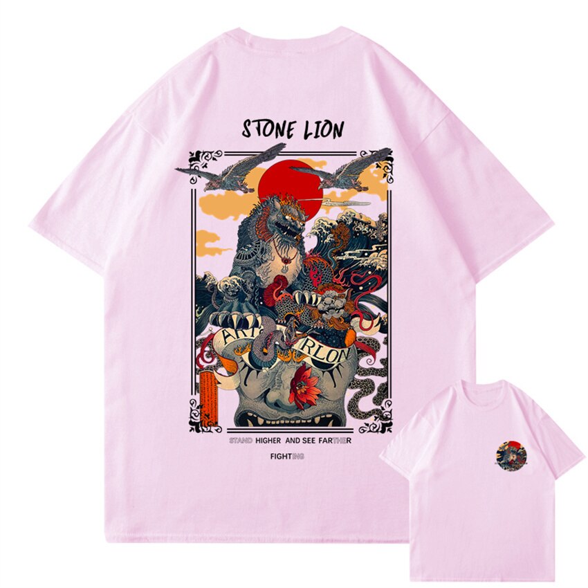"Standing Strong" Graphic Unisex Streetwear Vintage Women Men Y2K T-Shirt