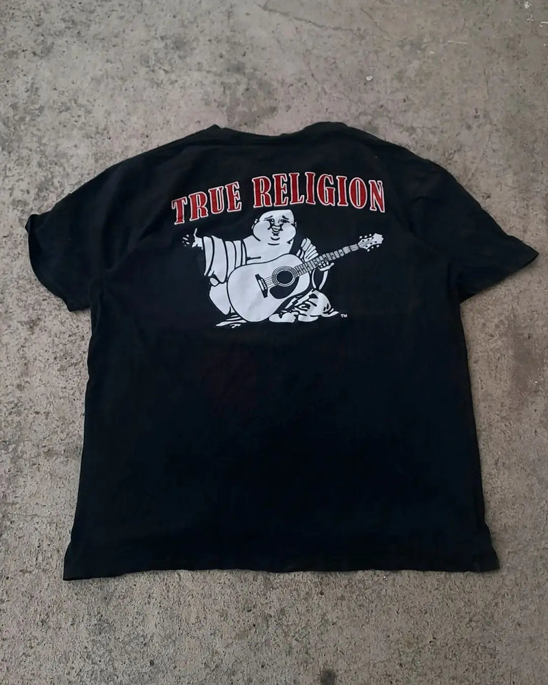 Cyberpunk Streetwear top – True Religion Graphic T Shirts Casual Streetwear Harajuku Ov