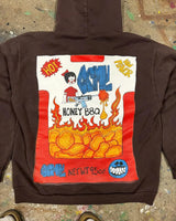 Y2k Pullover Print Pattern Long Sleeved Hoodie Hoodie Clothing Vintage Street Rap Trend Wear High Street