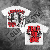 Y2K Angelcore T-Shirt – Winged Manga Girl Graphic Streetwear