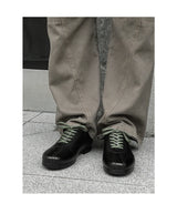 Vintage Casual Leather Shoes Men Women Streetwear Fashion Lightweight Commute Business Leather Derby Shoes