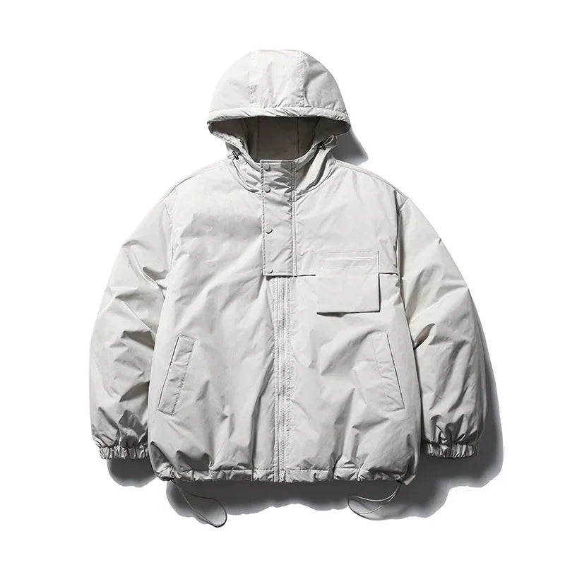 Men's Down Jackets 2023 Winter Outdoor Functional 90% White Duck Down Jacket Warm Coat For Men Thick Outwear Hip Hop Streetwear