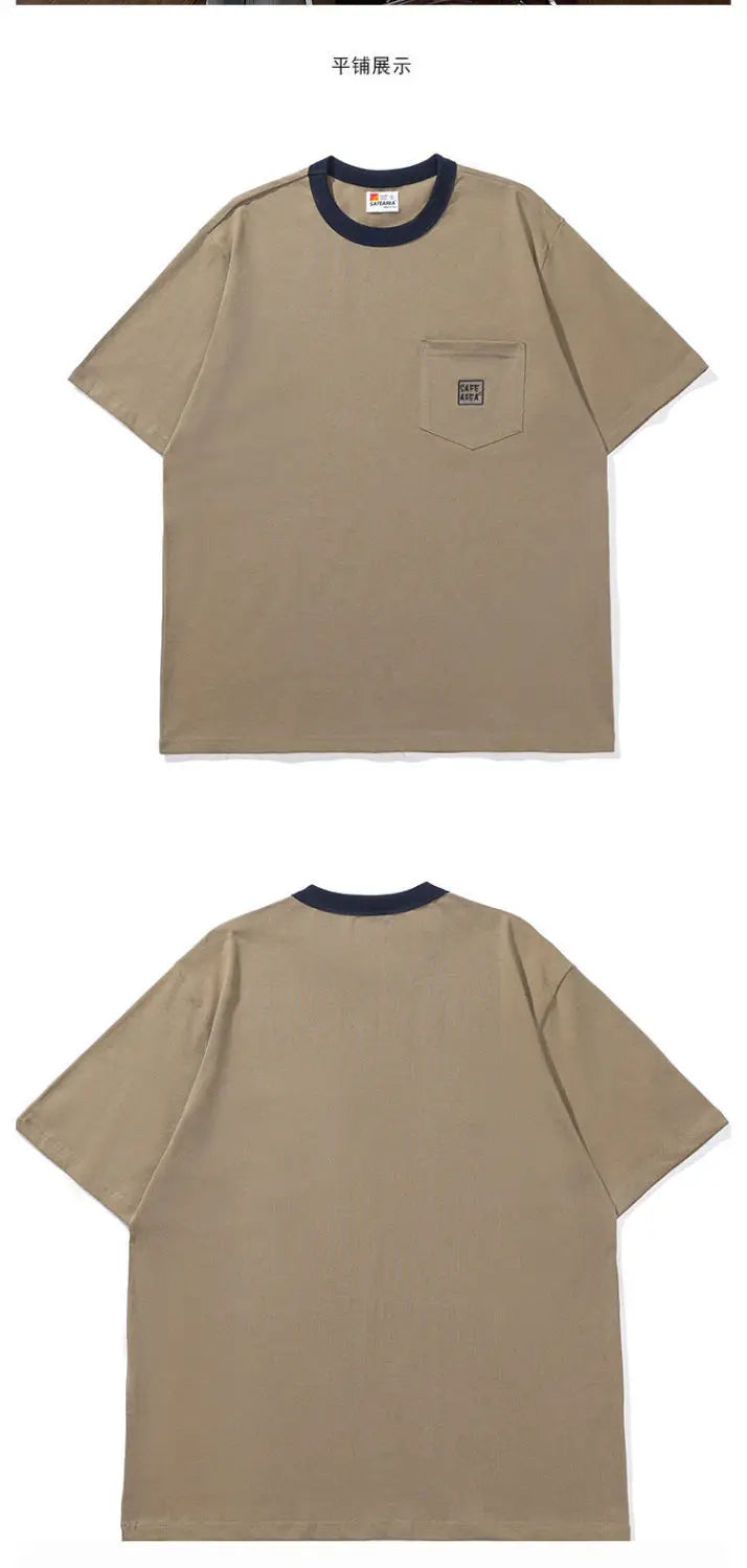 Gothic Oversized shirt – Korean Retro Summer T Shirt For Men And Women Loose Casual R
