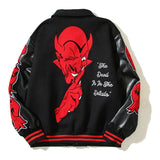 Streetwear puffer oversized vintage graffiti bomber