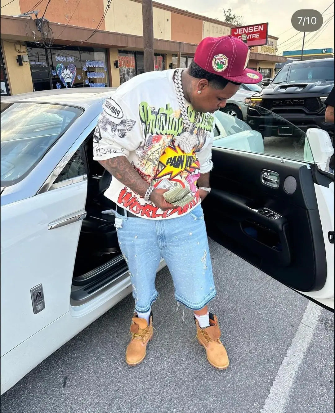 Denim Gym Shorts Men Women Y2K Hip Hop Retro Rhinestones Streetwear Shorts Gothic Baggy Jeans High Waist Basketball Shorts