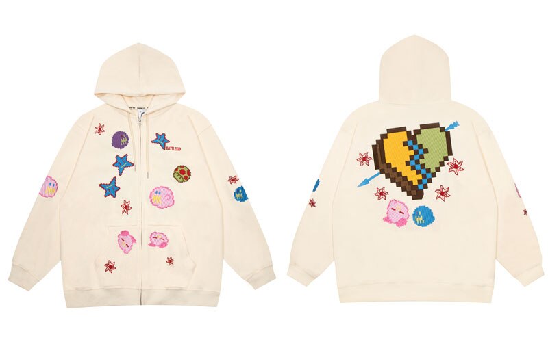 "Star World" Graphic Unisex Streetwear Vintage Women Men Y2K Hoodie